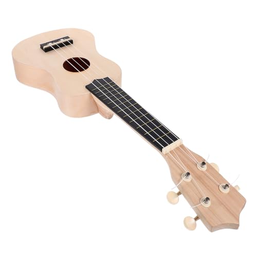 NULYLU 1 Satz Handmontiertes Ukulele-Material-Kit Kinderspielzeug-Ukulele-Gitarre Kinderspielzeuggitarre Handgemachte Ukulele Selbstmontage Ukulele handbemalte Gitarre Ukulele bausatz von NULYLU