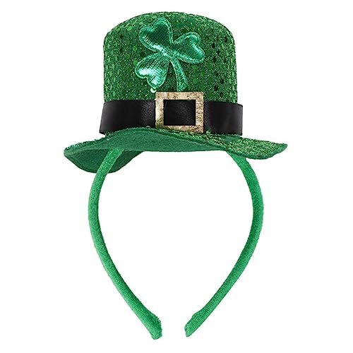 NULYLU Irisches Stirnband Haarbänder Festival Haarbekleidung St Patrick'S Day Kopfschmuck Einzigartiger Kopfschmuck Haarschmuck St Patrick'S Day Haarband Festival Party Dekor Frischer von NULYLU