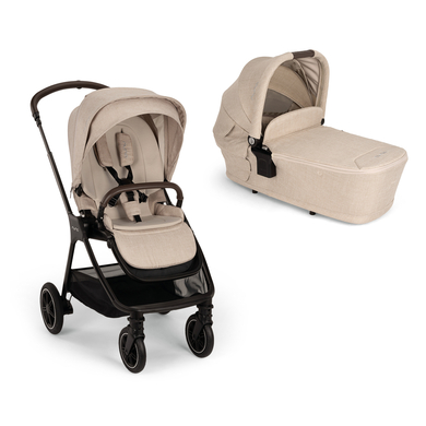 Nuna Kinderwagen Set Triv next inklusive Babywanne faltbar Lytl next Biscotti von NUNA®