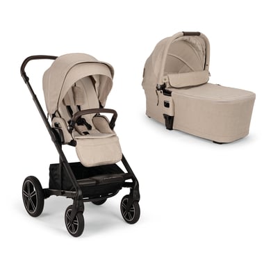 Nuna Kinderwagen Set inklusive Babywanne MIXX next Biscotti von NUNA®