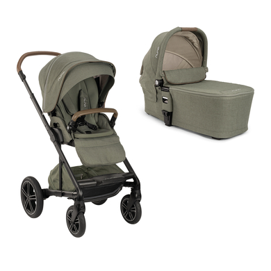 Nuna Kinderwagen Set inklusive Babywanne MIXX next Pine von NUNA®