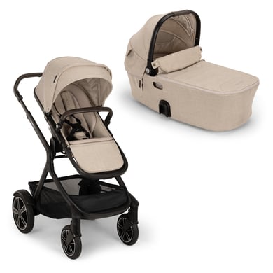 Nuna Kinderwagen inkl. faltbare Babywanne DEMI next Biscotti von NUNA®