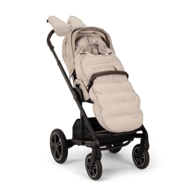 Nuna Winter Kinderwagen-Set Fußsack und Handschuhe Biscotti von NUNA®