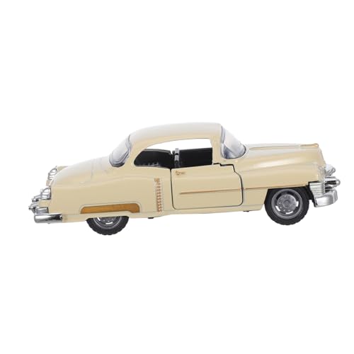 1 Stückcoupe Vintage Auto Modell Beige- 1/32 Diecast Modell Spielzeug Auto Retro Auto Modell Wohnkultur, 21V0R5114WCS2XGK, 12,5x4.5x4cm. von NUOBESTY