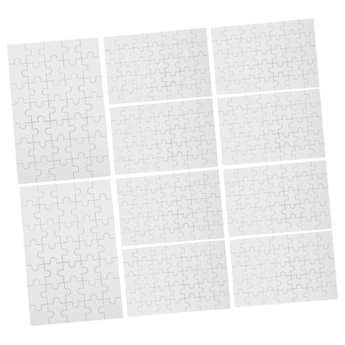 NUOBESTY 10 Blatt Teiliges DIY Holzpuzzle Blanko Puzzleteile für Sublimation Thermotransfer Leichte Widerstandsfähige Holzteile zum Individuellen Gestalten für Partyspiele und Kreative NUOBESTY 10 Blatt Teiliges DIY Holzpuzzle Blanko Puzzleteile für Sublimation Thermotransfer Leichte Widerstandsfähige Holzteile zum Individuellen Gestalten für Partyspiele und Kreative von NUOBESTY