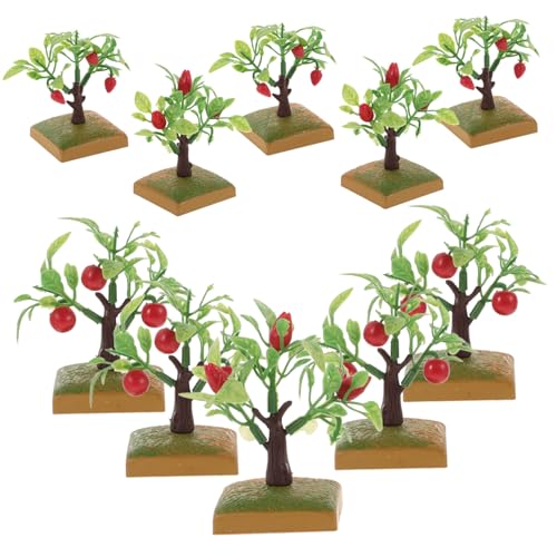 NUOBESTY 10 Stück Teiliges Miniatur Modellbäume aus Stabilem Realistische Grüne Straßenbäume für Sandtisch Modelleisenbahn Landschaften Kreative Deko für Mini Gärten und Mikro Szenerien NUOBESTY 10 Stück Teiliges Miniatur Modellbäume aus Stabilem Realistische Grüne Straßenbäume für Sandtisch Modelleisenbahn Landschaften Kreative Deko für Mini Gärten und Mikro Szenerien von NUOBESTY