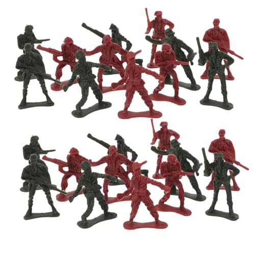 NUOBESTY 180 Stück Teiliges Miniatur Soldatenfiguren Realistische Kriegsspielzeug Sammlung mit Vielfältigen Soldatentypen Detaillierte Gestaltung für Schreibtisch Regal und Sandtisch NUOBESTY 180 Stück Teiliges Miniatur Soldatenfiguren Realistische Kriegsspielzeug Sammlung mit Vielfältigen Soldatentypen Detaillierte Gestaltung für Schreibtisch Regal und Sandtisch von NUOBESTY
