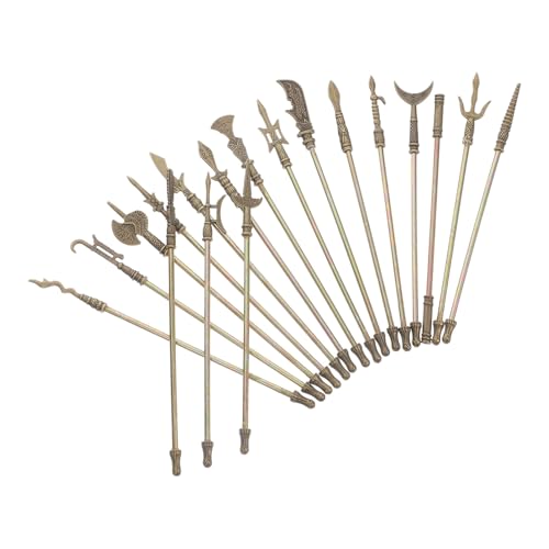 NUOBESTY 18stücke Teiliges Miniatur-zinklegierung Chinesische Waffenornamente Metallmodelle Für Heimdekoration Und Kognitive Lernspielzeuge Für Mädchen NUOBESTY 18stücke Teiliges Miniatur-zinklegierung Chinesische Waffenornamente Metallmodelle Für Heimdekoration Und Kognitive Lernspielzeuge Für Mädchen von NUOBESTY