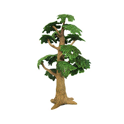 NUOBESTY 1Stk Miniaturbäume für das Handwerk saftige Skulptur Zugmodell Wohnkultur künstliche Pflanzen Zypressenbaum-Modell Landschaftsmodellbaum Haushalt Bonsai Topfpflanze Zubehör Kiefer von NUOBESTY