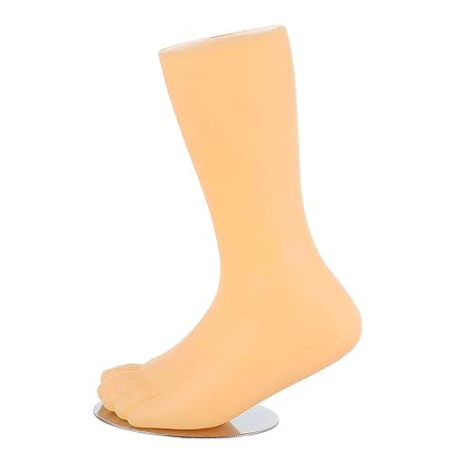 NUOBESTY 1stk Kinderfußmodell Socken Schuhaufbewahrung Im Freien Gestell Nägel Sandale Schuhregal Schuhe Stand Anzeige Sitz Füße Formen Pe Beige von NUOBESTY