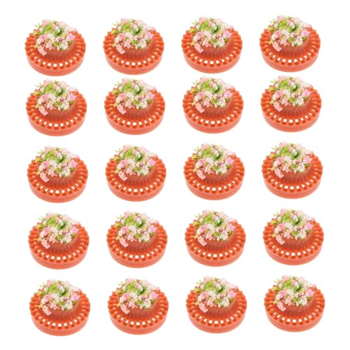 NUOBESTY 20 Stück Maßstab Mini Pflanztöpfe für Puppenhaus Zubehör Simulierte Gartenbeete für Sandtisch Landschaftsbau Flexible Mini Garten Dekoration NUOBESTY 20 Stück Maßstab Mini Pflanztöpfe für Puppenhaus Zubehör Simulierte Gartenbeete für Sandtisch Landschaftsbau Flexible Mini Garten Dekoration von NUOBESTY