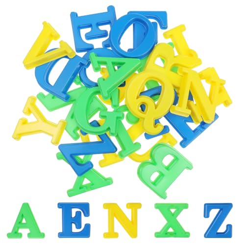 NUOBESTY 26 Stücke Kreative Brief Formen Kunststoff Strand Sand Alphabet Form für Kinder Lernen Requisiten NUOBESTY 26 Stücke Kreative Brief Formen Kunststoff Strand Sand Alphabet Form für Kinder Lernen Requisiten von NUOBESTY