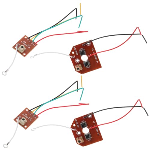 NUOBESTY 2Sätze Zweikanal Fernbedienungsmodul DIY Schaltungsmodul für Elektronische Experimente für Hand Auge Koordination und Praktischen Fähigkeiten Frequenz NUOBESTY 2Sätze Zweikanal Fernbedienungsmodul DIY Schaltungsmodul für Elektronische Experimente für Hand Auge Koordination und Praktischen Fähigkeiten Frequenz von NUOBESTY