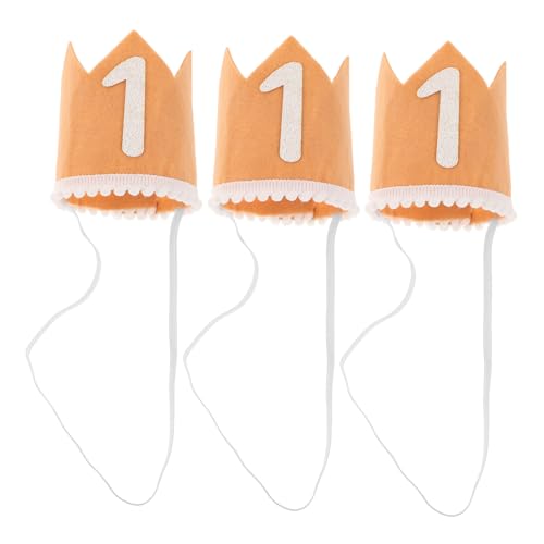 NUOBESTY 3 Stück Teiliges Geburtstagskrone Geburtstag Foto Requisiten Kreative Pailletten Krone für Jungen Mädchen Party Dekorationen Komfortable Festliche Kopfbedeckung NUOBESTY 3 Stück Teiliges Geburtstagskrone Geburtstag Foto Requisiten Kreative Pailletten Krone für Jungen Mädchen Party Dekorationen Komfortable Festliche Kopfbedeckung von NUOBESTY