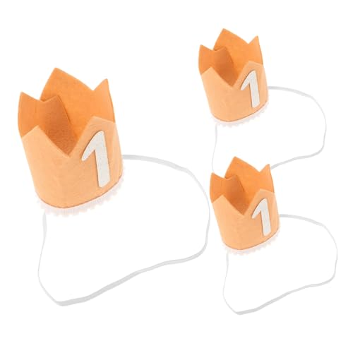 NUOBESTY 3 Stück Teiliges Geburtstagskrone für Süße Pailletten-krone aus Vliesstoff Vielseitige Kindergeburtstagsmütze für Jungen und Mädchen Foto-requisit und Partydekoration NUOBESTY 3 Stück Teiliges Geburtstagskrone für Süße Pailletten-krone aus Vliesstoff Vielseitige Kindergeburtstagsmütze für Jungen und Mädchen Foto-requisit und Partydekoration von NUOBESTY