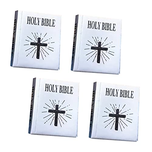 NUOBESTY 4 Stück Mini-bibel Bücher Der Bibel Buch Tiny Houses Gefälschtes Buch Der Mini-buchhandlung Muslimische Islamfeier Eid Leere Bücher Bücherverzierung Kind Puppenhaus Papier Miniatur NUOBESTY 4 Stück Mini-bibel Bücher Der Bibel Buch Tiny Houses Gefälschtes Buch Der Mini-buchhandlung Muslimische Islamfeier Eid Leere Bücher Bücherverzierung Kind Puppenhaus Papier Miniatur von NUOBESTY