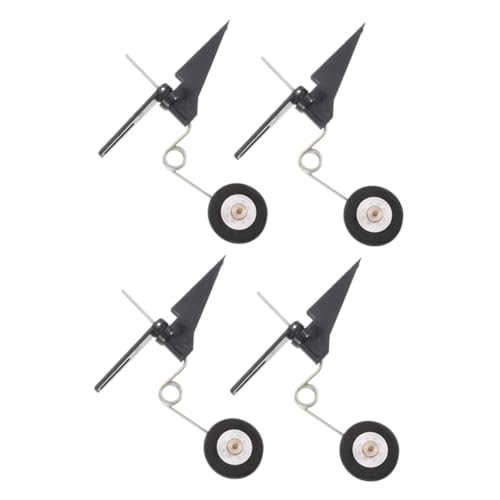 NUOBESTY 4 Stück Teiliges Rc Flugzeug Ersatzteil Leichtes Untergestell mit Heckrad Einfache Montage Kompatibel für Modellflugzeuge Klasse Stabilität und Schutz bei Outdoor-flügen NUOBESTY 4 Stück Teiliges Rc Flugzeug Ersatzteil Leichtes Untergestell mit Heckrad Einfache Montage Kompatibel für Modellflugzeuge Klasse Stabilität und Schutz bei Outdoor-flügen von NUOBESTY