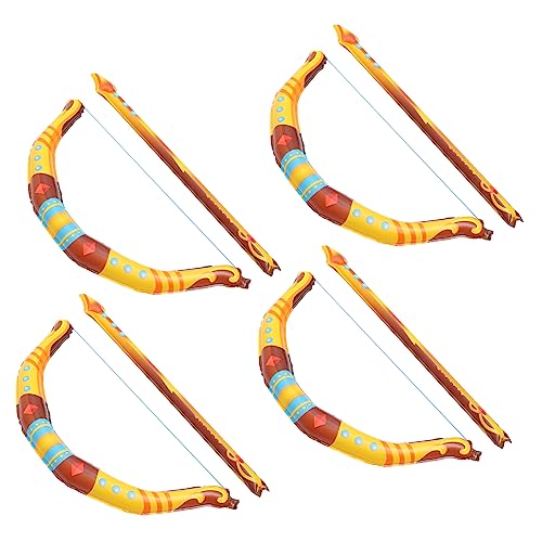 NUOBESTY 4pcs Cosplay Arrow Bow Ballon Cosplay Party Ballon Ballon Foto Requisite Für von NUOBESTY