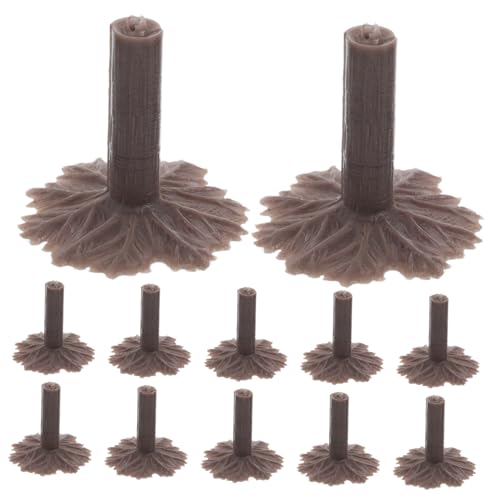 NUOBESTY 50 Stück Modellbaumfüße Modellbaumsockel Mikrolandschaft Sandtisch Modellbaumhalter Modelllandschaftszubehör Kleiner Baumsockel Miniaturbäume Baumstützsockel Hellbrauner NUOBESTY 50 Stück Modellbaumfüße Modellbaumsockel Mikrolandschaft Sandtisch Modellbaumhalter Modelllandschaftszubehör Kleiner Baumsockel Miniaturbäume Baumstützsockel Hellbrauner von NUOBESTY