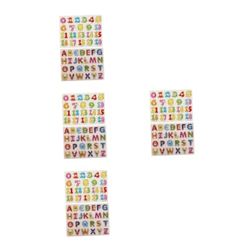 NUOBESTY 6 Sätze Vorschulspielzeug Alphabet-rätsel Steckpuzzles Für Kleinkinder Zahlenblock Abc-puzzle Alphabet-matching-puzzle Zahlenspielzeug Für Kleinkinder Vorschulrätsel Holz von NUOBESTY