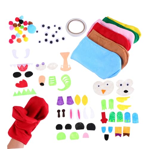 NUOBESTY DIY Filz handpuppen Bastelset für Ab Jahren Pädagogisches Kreativset zum Nähen und Gestalten Fördert Feinmotorik Geduld und Fantasie Inklusive Leicht Entfernbarer Filzteile NUOBESTY DIY Filz handpuppen Bastelset für Ab Jahren Pädagogisches Kreativset zum Nähen und Gestalten Fördert Feinmotorik Geduld und Fantasie Inklusive Leicht Entfernbarer Filzteile von NUOBESTY