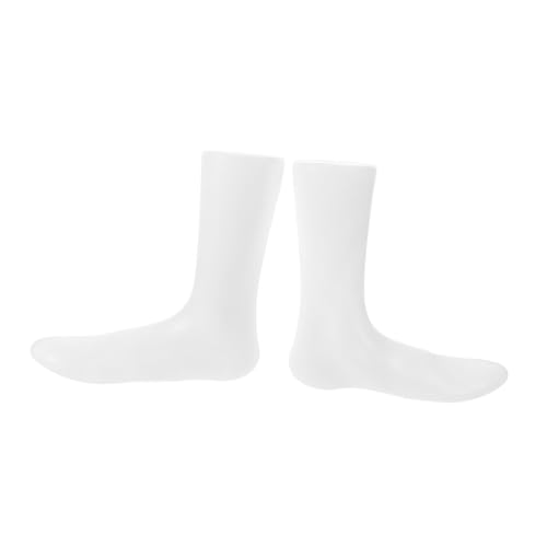 NUOBESTY Plastik Fußmodell Für Socken Display Fußsocken Modell Für Schuhpräsentation Mannequin Für Schuhe Fakes Füße Für Socken Präsentation Damenstil von NUOBESTY