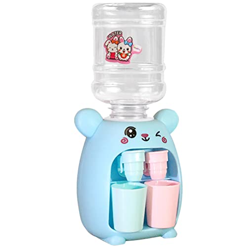 NUOBESTY Wasserspender Kinder Spielzeug Mini Getränke Spender Kinder Getränke Spender Getränkespender Kinderspielzeug Zubehör Wasserspender für Kinder Blau von NUOBESTY