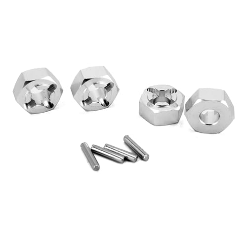 NUODOU RC Teile Für MJX Für Hyper Für Go 16207 16208 16209 16210 14301 14302 14209 14210 RC Upgrade Teile Metall 12mm Combiner Hex Mit 5mm Rad Adapter(Hexm) von NUODOU