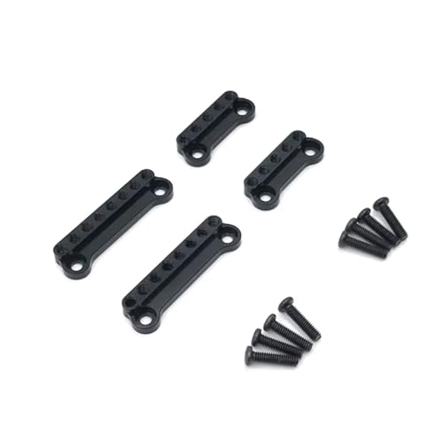 NUODOU RC Teile Für MN D90 D91 D99S MN99 Für MN99S 1/12 RC Auto Upgrade Teile Metall Shock Tower Halterung Kits Stoßdämpfer Verlängerung Sitz Halterung(Black) von NUODOU