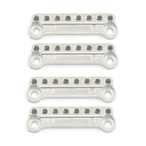 NUODOU RC Teile Für MN D90 Für MN-90 Für MN99S 1/12 RC Auto Upgrade Teile 4 Stück Metall Einstellbare Stoßdämpfer Halterung Extender Sitz Modifizierte Teile von NUODOU