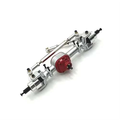 NUODOU RC Vorder Hinter Achse Kompatibel Mit MN MN82 LC79 MN78 1/12 RC-Autoteilen, Metall-Vorder- Und Hinterachsbaugruppen, Upgrade-Ersatzteile(Silver,Front Axle) von NUODOU