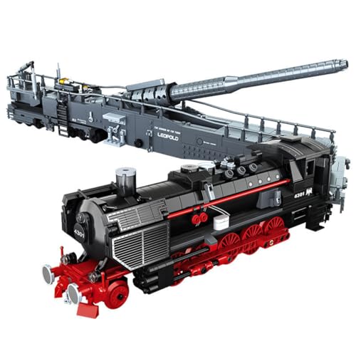 NUOJIAYING Technik Zug Konstruktionsset, 1631 Teile Diesellokomotive Ferngesteuertes Zug Modellbausatz Bausteinset, Weihnachtliches Spielzeug Geschenk für Erwachsene und Jugendliche von NUOJIAYING