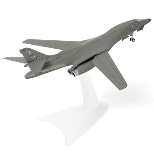 NUOTIE 1/200 B-1B Lancer Strategic Bomber, Flugzeugmodell der US Air Force, amerikanischer Ellsworth AFB 28 Bomb Wing, Kampfflugzeugmodell, Flugzeugmodellsammlung aus Druckgussmetall als Geschenk von NUOTIE