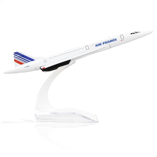 NUOTIE 1/400 Concorde Air France Flugzeugmodell vorgebaut Druckguss Flugzeugmodellbausätze Metall Flugzeug Modell Display Modell Sammlung oder Geschenk NUOTIE 1/400 Concorde Air France Flugzeugmodell vorgebaut Druckguss Flugzeugmodellbausätze Metall Flugzeug Modell Display Modell Sammlung oder Geschenk von NUOTIE