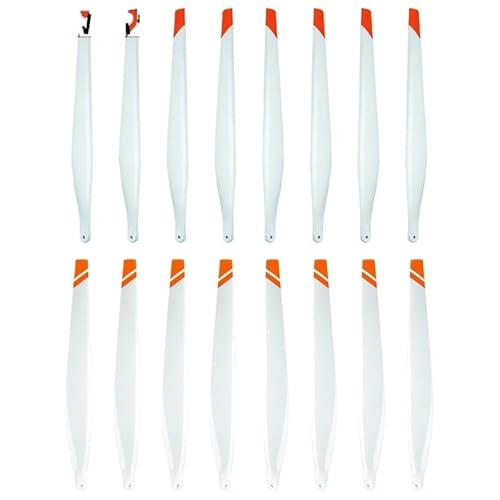 16Pcs Klapp Carbon Faser Kunststoff Mix Propeller CW CCW Propeller for D-JI T40/T50 Drone Zubehör von NUOYIXUAN