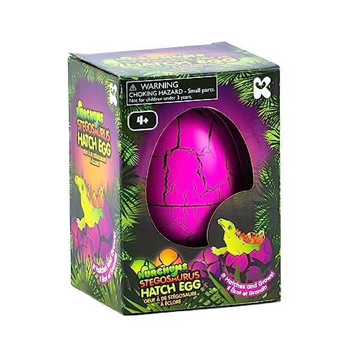 Nurchums Hatching Egg, Dinosaurier-Ei zum Ausbrüten und Aufziehen, Violett von NURCHUMS