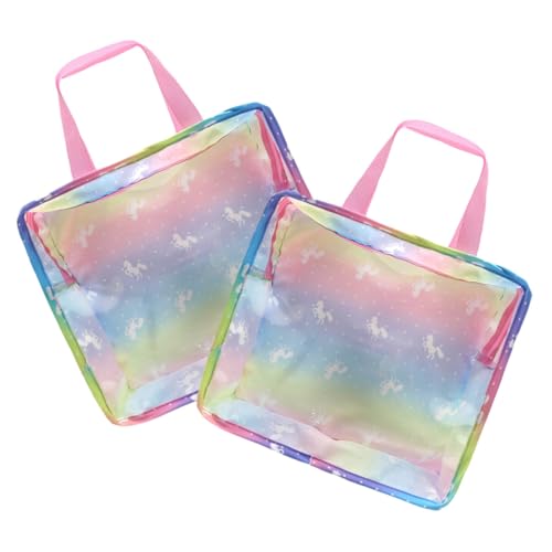 NUSITOU 2 Stücke Puppe Handtasche Puppe Zubehör Set Für 18 Zoll Puppen Lagerung Tasche Spielzeug Tote von NUSITOU