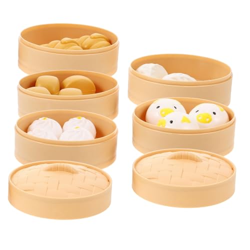 NUSITOU 1 Satz Küchenspielzeug Mini-Rollenspiel So Tun, Koche Spielset Chinesisches Essen Mini-Essen Chinesisches Spielzeug Für Kinder Spielküche Frühstücksspielzeug Plastik von NUSITOU