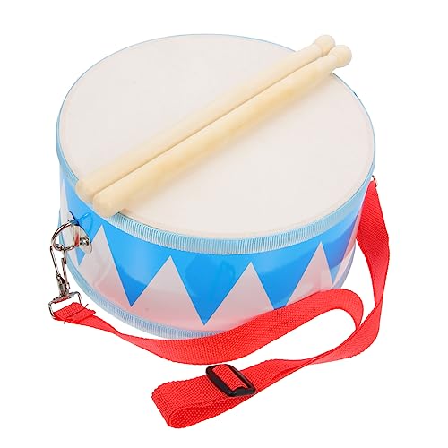 NUSITOU 1 Satz Schlagtrommel Musikspielzeug Für Kinder Trommel Spielzeug Lernspielzeug Kleinkindspielzeug Kinderspielzeug Percussion-Snare-Drum Bodentomtrommel Für Kleinkinder Hölzern von NUSITOU