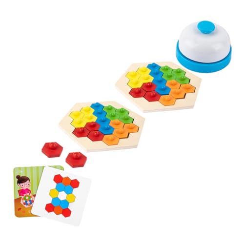 NUSITOU 1 Satz Wabenpuzzle Blockspielzeug Konstruktionsspielzeug Für Kinder Eltern Kind Interaktionsspielzeug Fördert Kreativität Und Feinmotorik Geeignet Für Kinder Ab 3 Jahren von NUSITOU