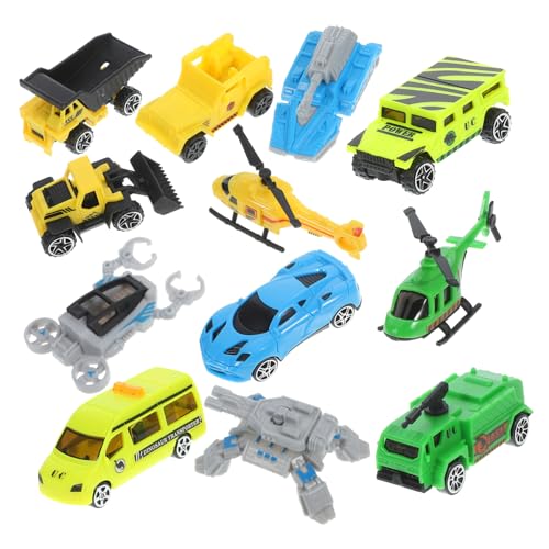 NUSITOU 1 Set Mini Spielzeug Grünes Technik Automodell Baufahrzeugmodell Abs Kinder von NUSITOU