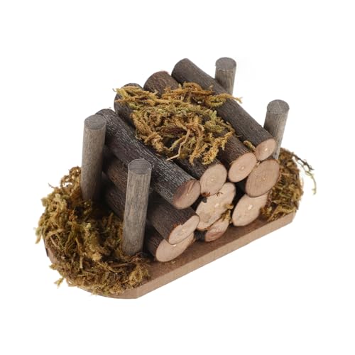 NUSITOU 1 Set Miniatur Brennholz Spielset Für Puppenhäuser Detailgetreuer Brennholzstapel Aus Ideales Zubehör Für Die Kreative Spielwelt Von Kindern Perfekt Für Jungen Und ädchen von NUSITOU