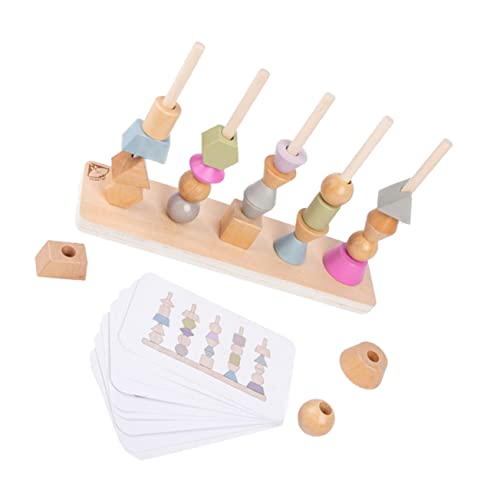 NUSITOU 1 Set Vierfarbiges Spielspielzeug Kinderspielzeug Logikspielzeug Kinderspielzeug Lernspielzeug Passendes Spiel Spielzeug Passendes Spielspielzeug Kinder Lustiges Spielzeug von NUSITOU