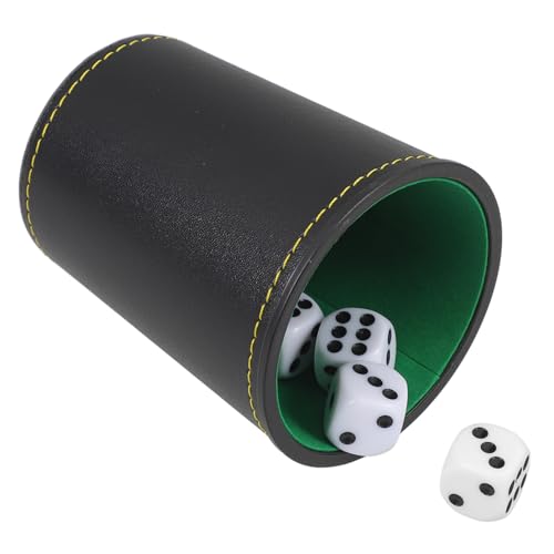 NUSITOU 1 Set Würfel Brettspiel Rollenspiel Würfelbecher Würfelzubehör Würfelhalter Würfel Shaker Spielzubehör Ktv Spielbecher Würfel Shaker Behälter Würfel Aufbewahrungskoffer von NUSITOU