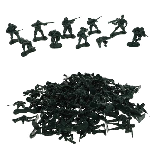 NUSITOU 100 Stück Männer Soldaten Set Mittelalterliche Soldaten Modell Spielzeug Actionfiguren Spielzeug Für Jungen Mädchen Kinder von NUSITOU