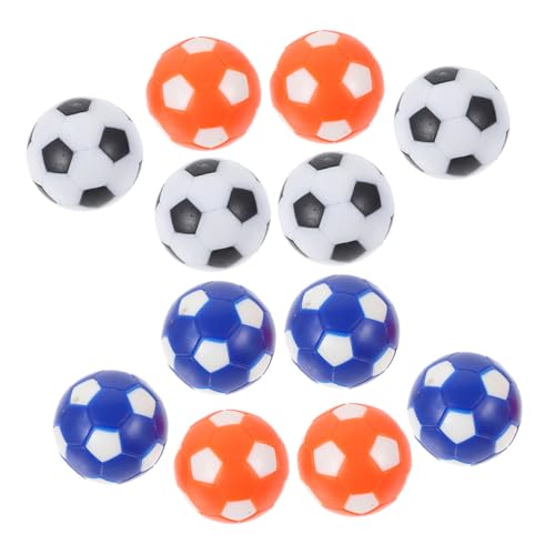 NUSITOU 12st Mini-tischfußballmaschine Mini-tischfußballspiel Spiele Kleiner Fußball Ersatzbälle Für Tischfußball Billard- Fußball-punktespiel Futbolito Hüften (umweltfreundliches Harz) von NUSITOU