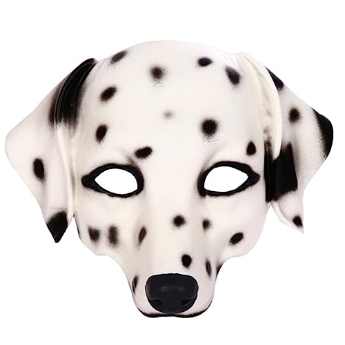 NUSITOU 1PC Unisex Punktierte Hundemaske Cosplay Dekorationsmaske Für Partys Tiermaske Für Fotos Und Aufführungen Ideale Atmosphäre Für Kostümpartys Und Karneval von NUSITOU