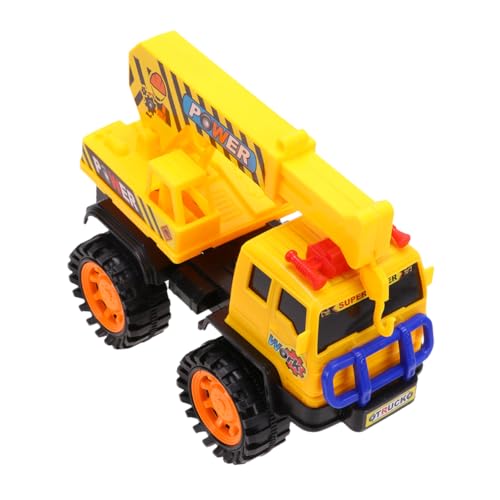 NUSITOU 1Stk Autospielzeug Kinder puppenwagen kinderspielzeug Auto Fun Toy Baggerspielzeug für Kinder LKW-Spielzeug für Kleinkinder Fahrzeug Auto Spielzeug Technisches LKW-Spielzeug Yellow von NUSITOU