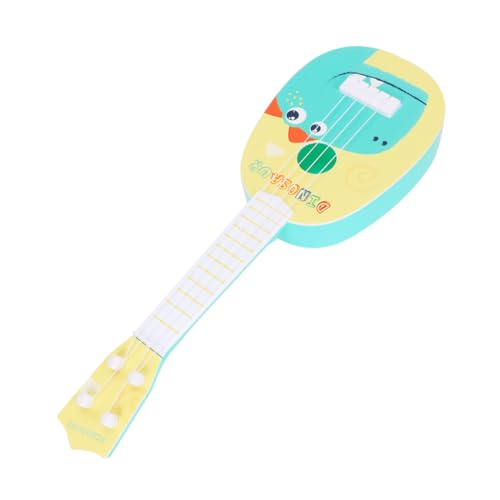 NUSITOU 1stk Simulierte Gitarre Kinder-Ukulele-Spielzeug Elektronische Spielzeuggitarre Musikspielzeug Für Kindergitarre Kinderspielzeuggitarre Gitarre Für Kind Jungenspielzeug Yellow von NUSITOU