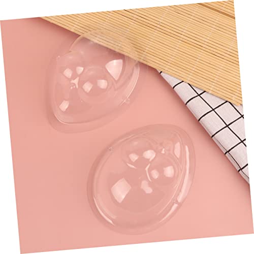 NUSITOU 5 STK Puppe DIY Maske Körpermaske Klare Gesichtsmaske Klare Puppen-gesichtsbedeckung Bastelpuppen Bastelbedarf Für Puppen Mini-babypuppen Minipuppenmaske Mini-hülle Für Puppe von NUSITOU